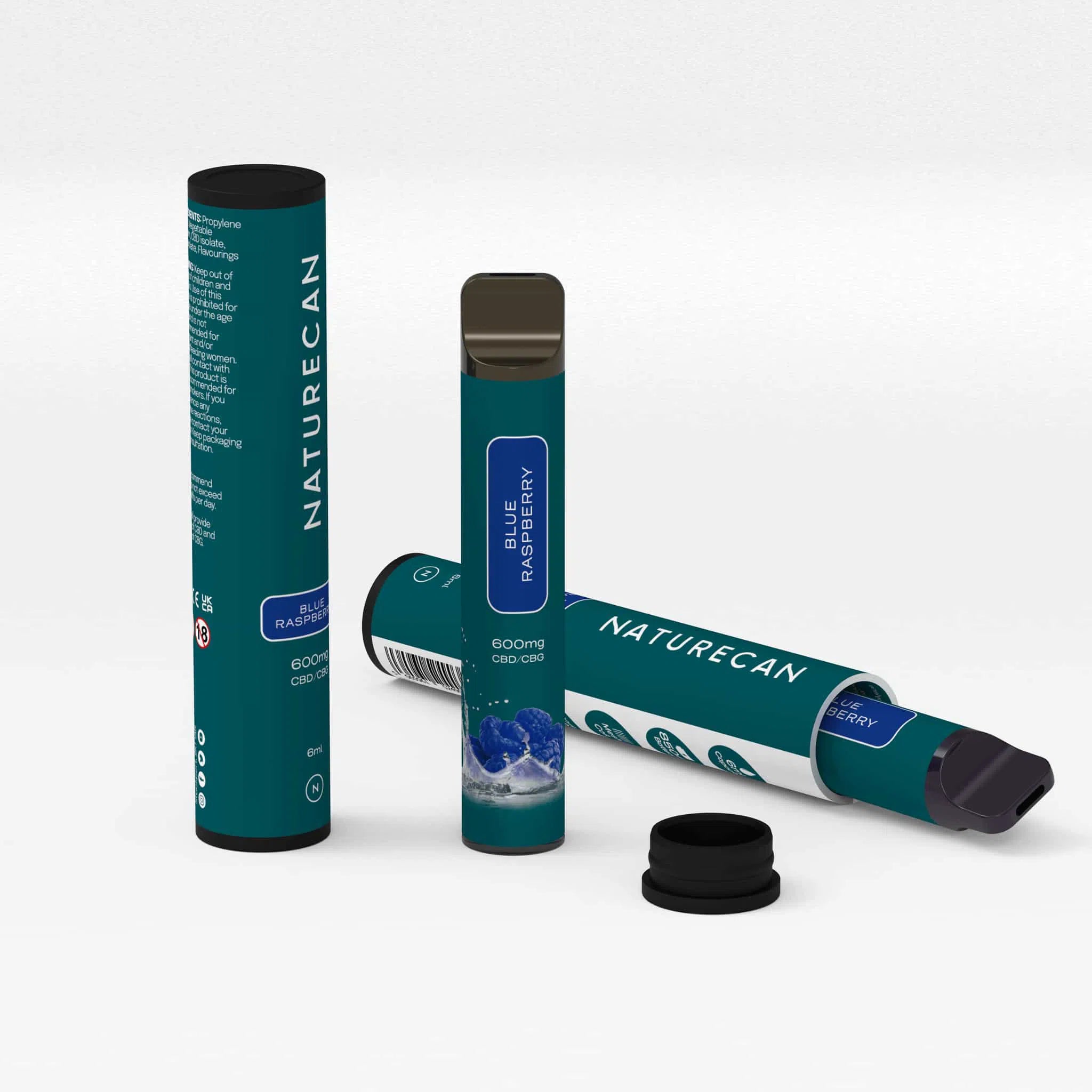 CBD/CBG Disposable Vape Device with