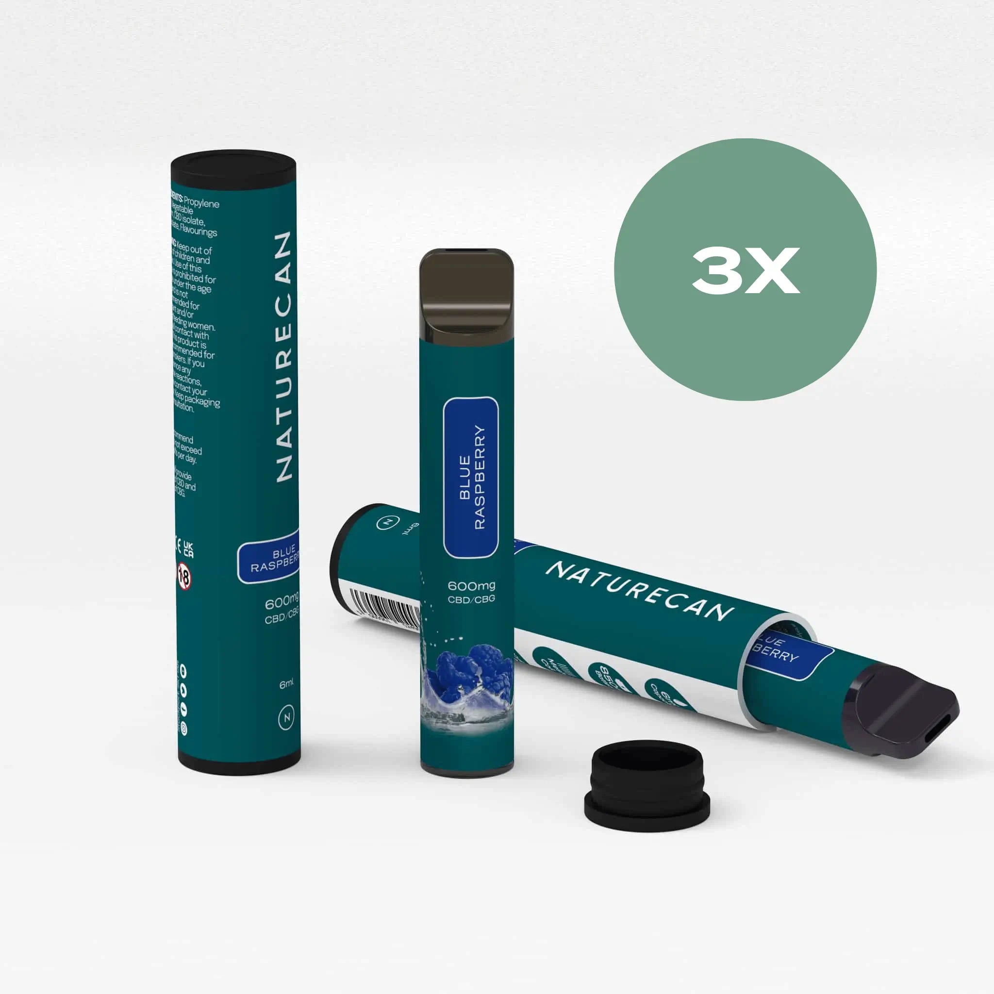 CBD/CBG Disposable Vape Device with