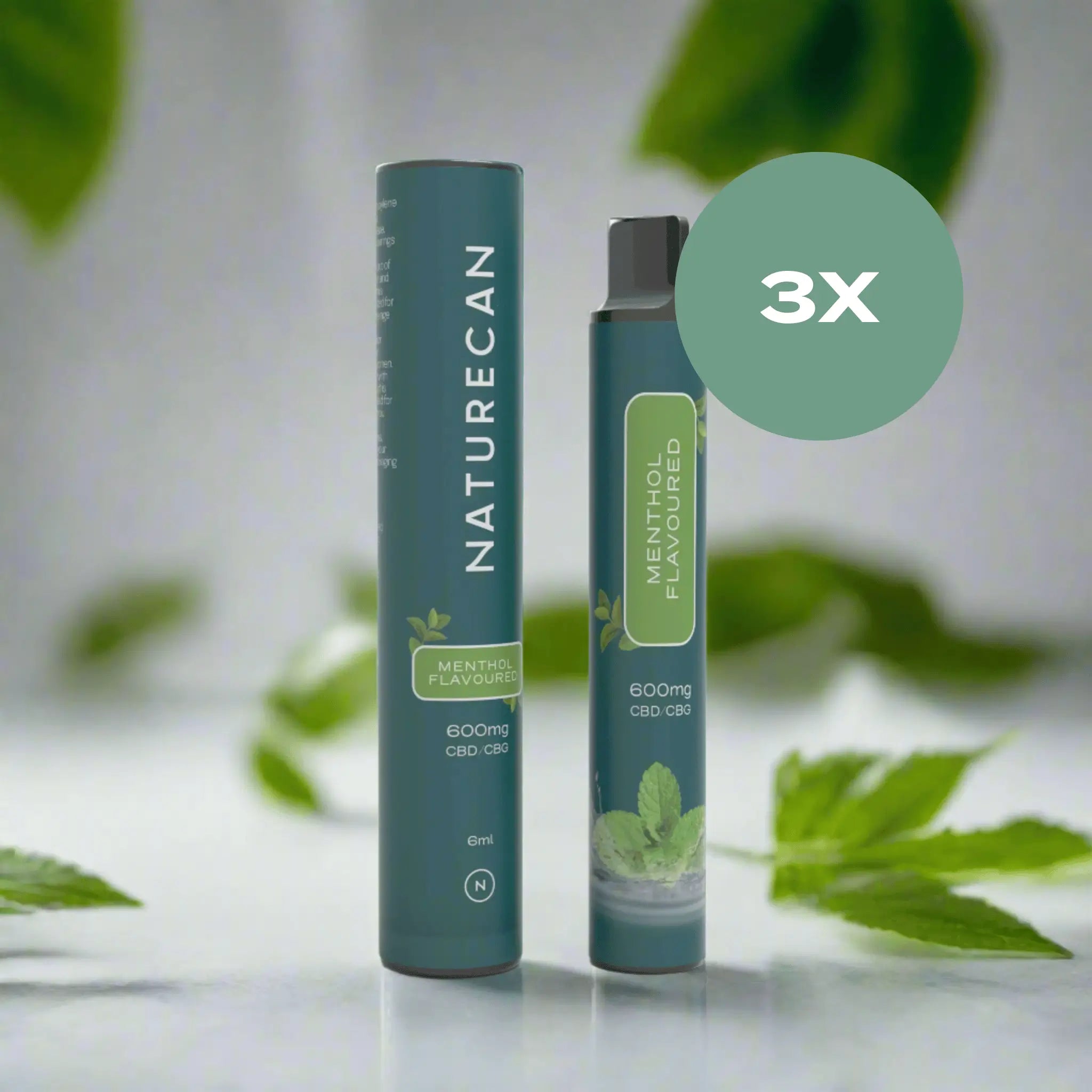 CBD/CBG Disposable Vape Device with