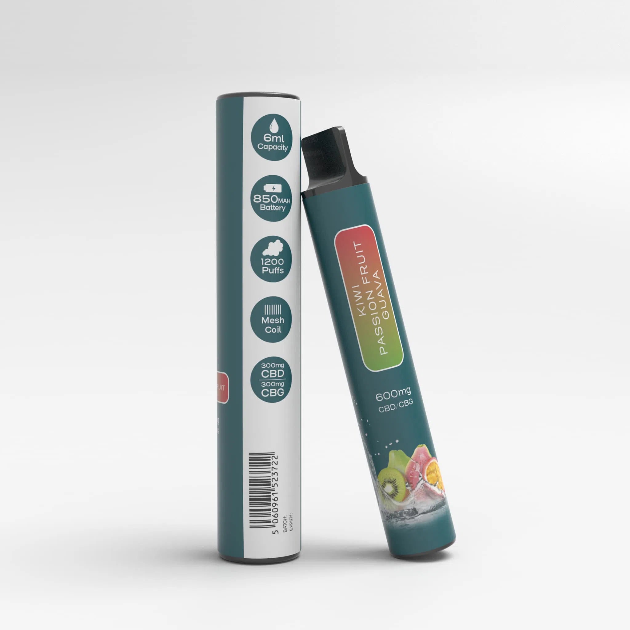 CBD/CBG Disposable Vape Device with