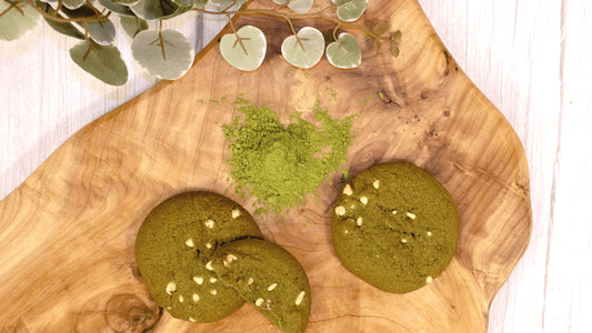Matcha Protein Cookies