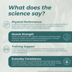 An informational infographic titled 'What does the science say?' about NAC benefits, with text sections on glutathione production, detoxification, respiratory health, and mental wellbeing on a pale green background.