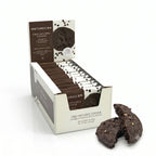 Box of Naturecan CBD Infused Double Chocolate Cookies with a single cookie on a white background