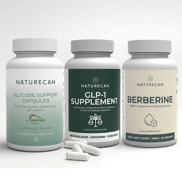 GLP-1 Supplements Bundle | Natural Blood Sugar Support