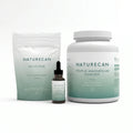 Naturecan Sleep Bundle with Glycine powder, Triple Magnesium powder, and CBD oil supplement.